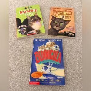Scholastic Bunnicula Book and 2 others set